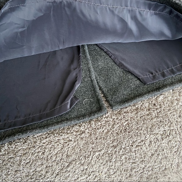 Talbots Grey Wool Pencil Skirt - Picture 4 of 6